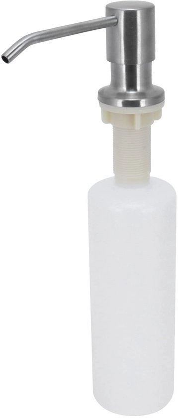 Dispensatore di sapone in acciaio inossidabile integrato per cucina e bagno