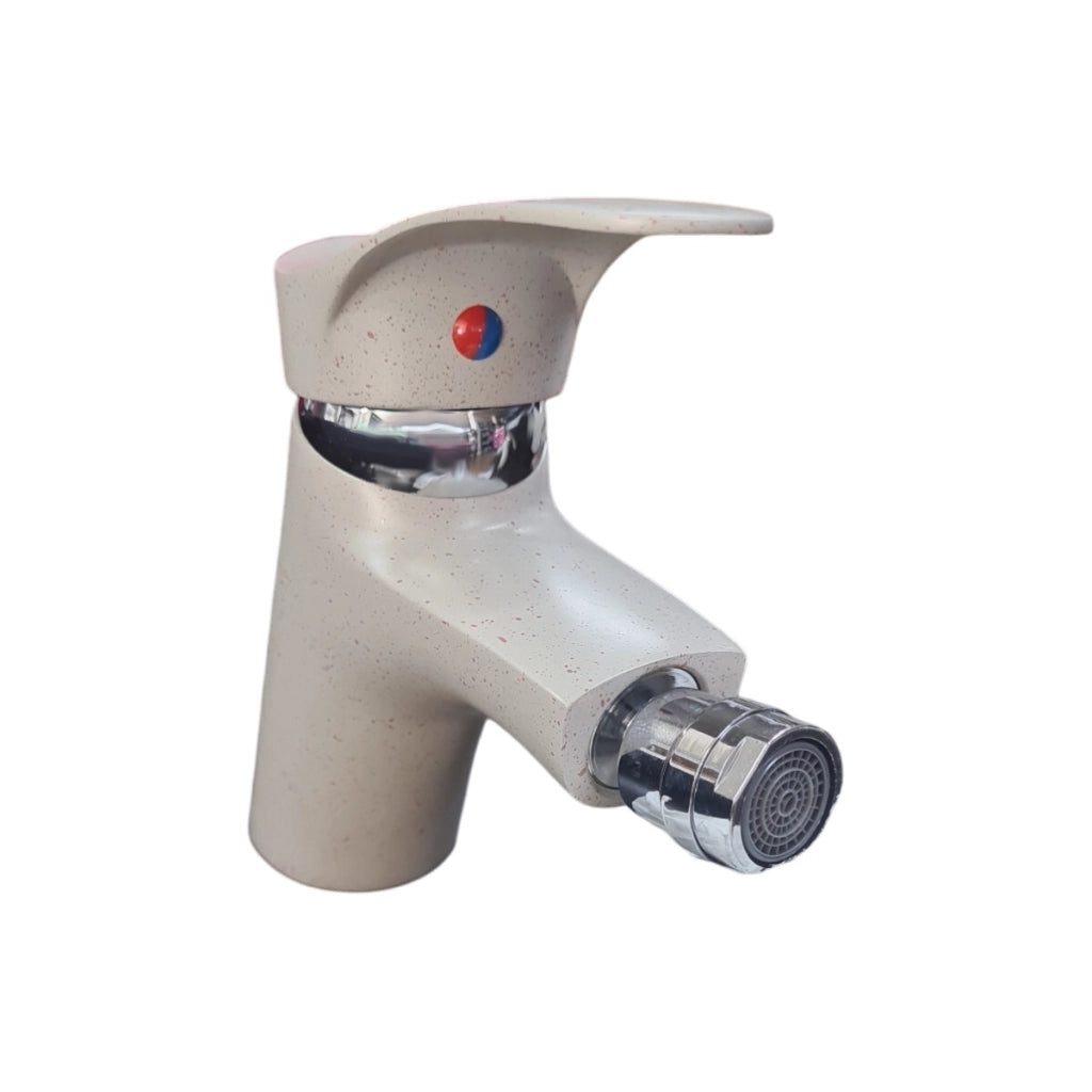RUBINETTO MISCELATORE SABBIA PIETRA CASA BAGNO BIDET COMPLETO MONTAGGIO JH-8199