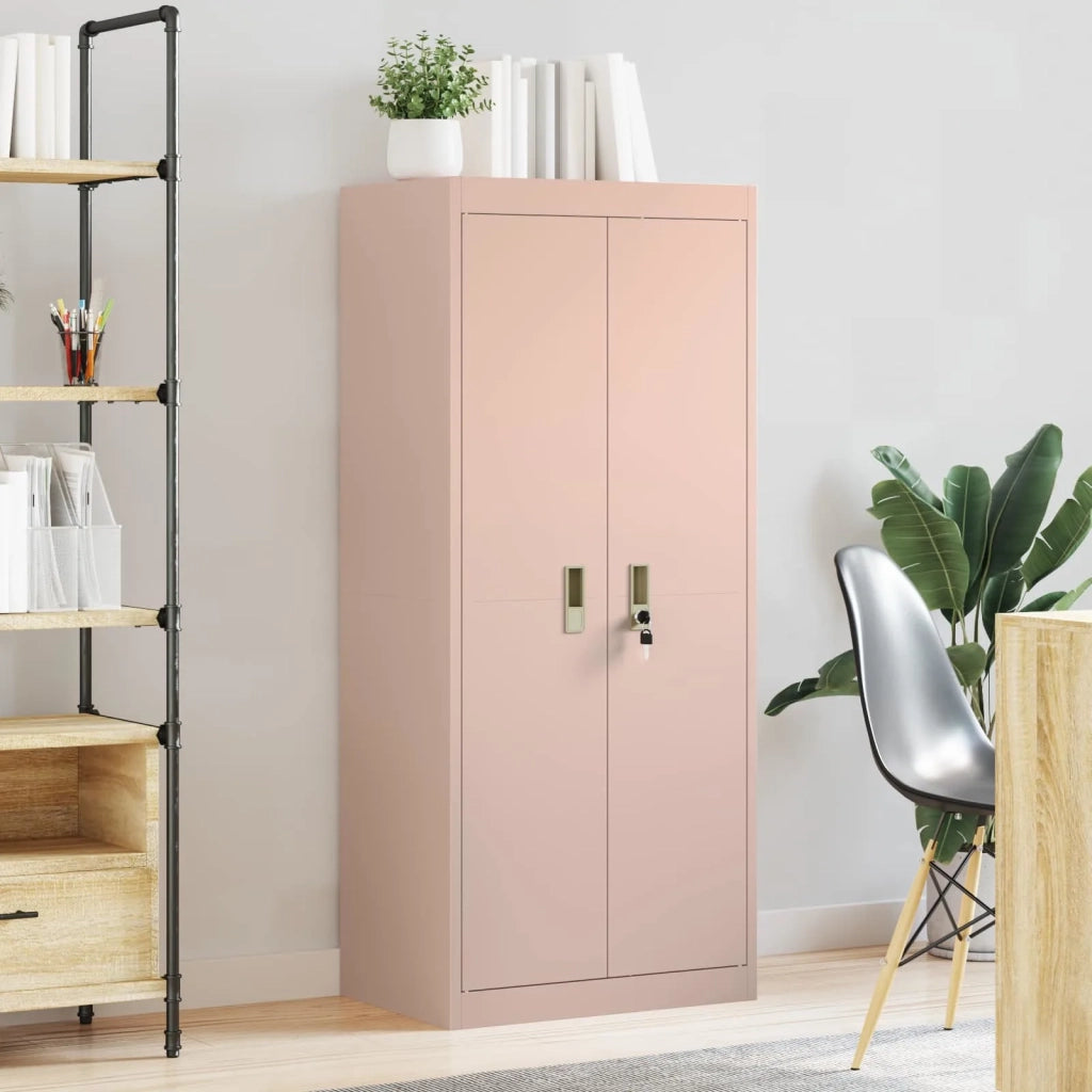 Armadio Rosa 60 x 40 x 140 cm Acciaio 891737