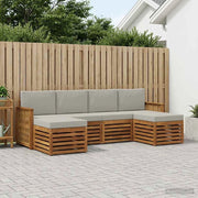Set di divani da esterno 5 pz 3384687