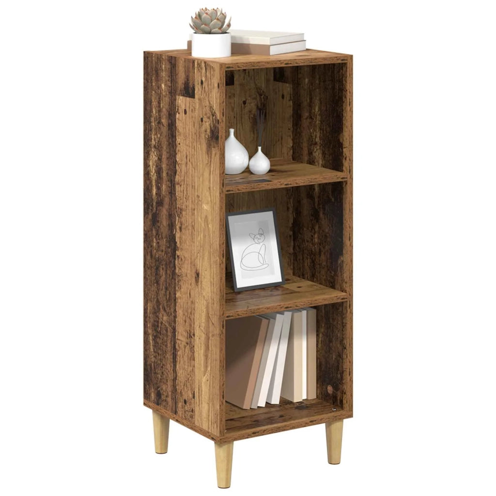 Credenza | Madia | Buffet da pranzo | Armadio da pranzo Legno vecchio 34,5 x 32,5 x 90 cm Legno multistrato