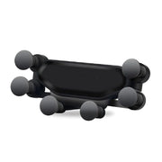Trade Shop - Porta Cellulare Per Auto Supporto Telefono Staffa 6 Morsetti In Silicone Q-zj017 -