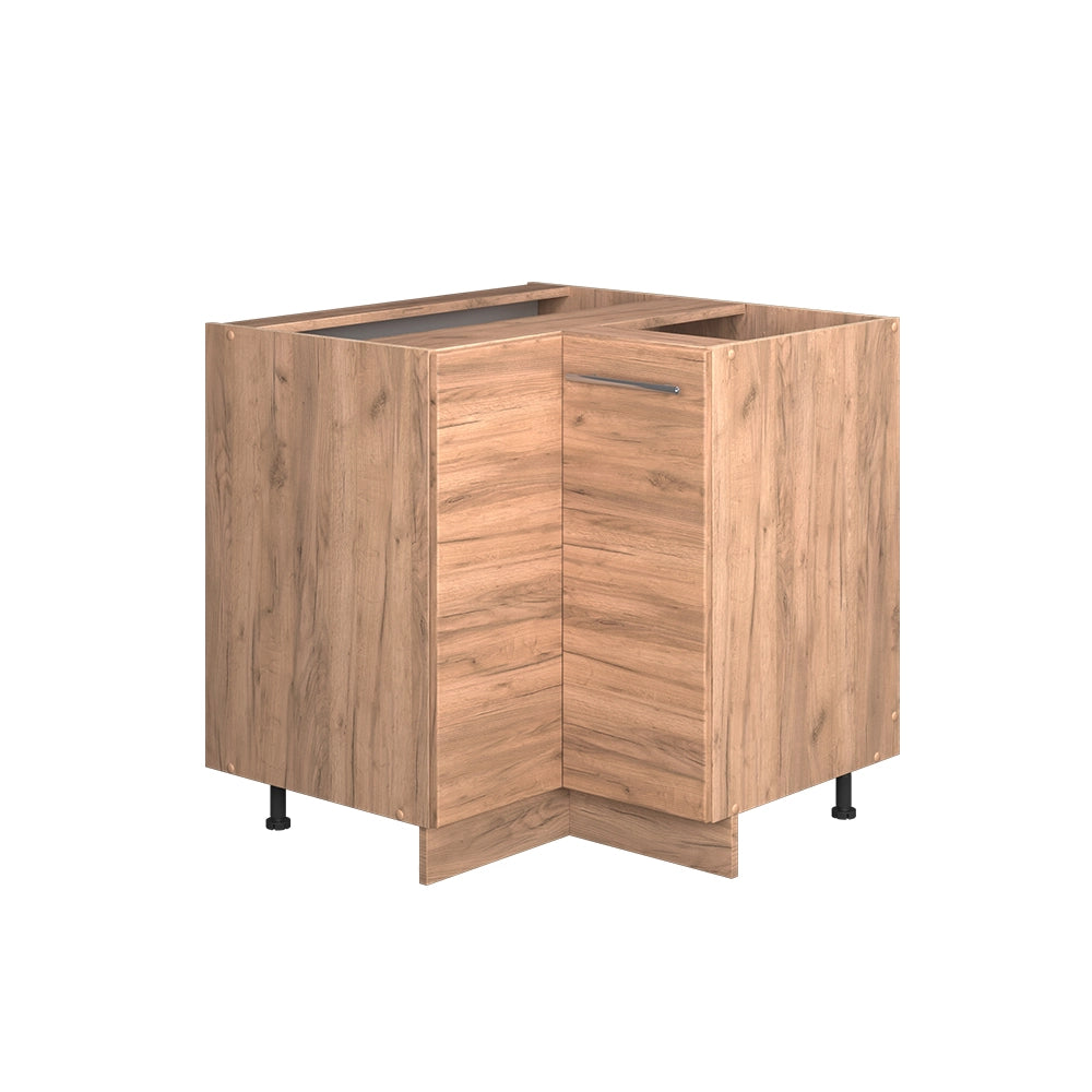 Vicco Mobile ad angolo cucina Quercia dorata 80.5 cm , PL Marmo