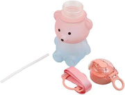 Bicchiere da Drinko con Flessa a Gradiente di Colore - Impermeabile, Ideale per Bambine e Donne - Sport, Campeggio, Picnic, Escursioni