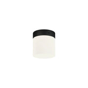 Plafoniera bagno Nowodvorski Cayo vetro bianco/nera G9 IP44