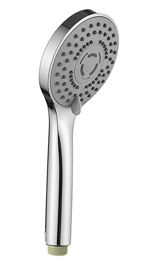 Doccetta Rotonda Anticalcare  in Acciaio Inox Nature