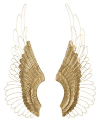 Pannello Ali Plus 37x105,5x3 cm in Ferro Oro