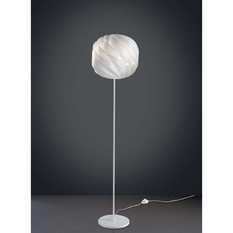 Piantana base e stelo in metallo GLOBE Bianco diametro 40x h170 cm