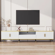 Mobile TV Design Marmo 200x40x46cm - Xylo - 2 Ante e 1 Cassetto, fino a 90"
