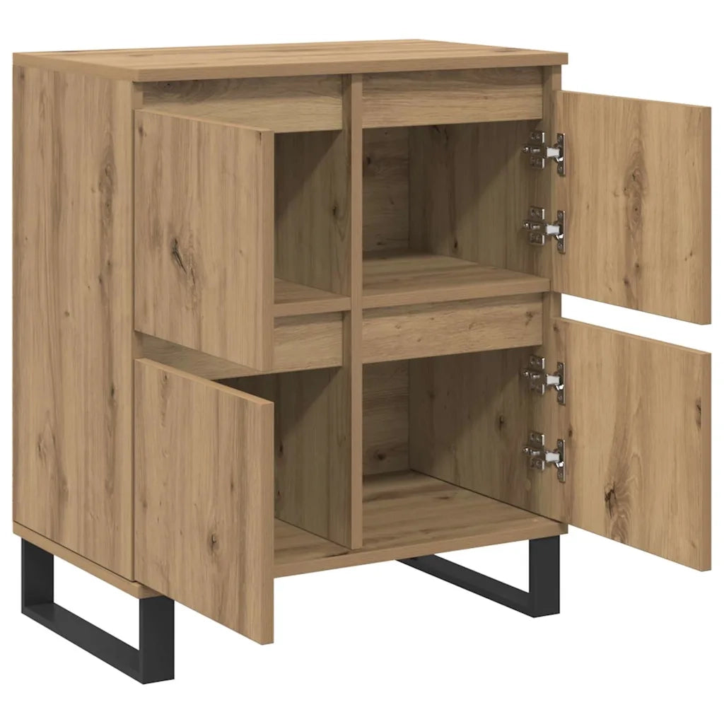 Credenza 2 pcs Rovere artigianale 60 x 35 x 70 cm
