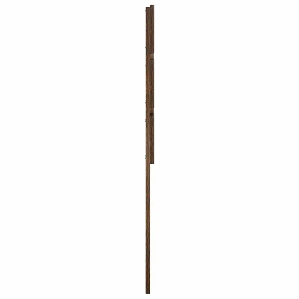 Testiera-Testata-Testiera Decorativa Rovere fum¨¦ 135 cm Legno multistrato 108901