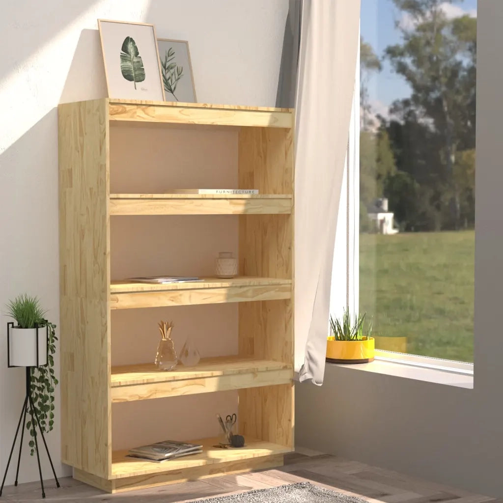 Libreria/Divisorio 80x35x135 cm in Legno Massello di Pino 810889