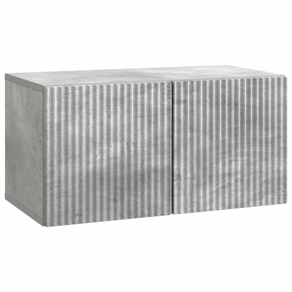 Mobile Porta TV da Muro Grigio Cemento 59,5 x 31 x 30 cm 898538