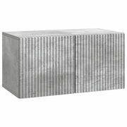 Mobile Porta TV da Muro Grigio Cemento 59,5 x 31 x 30 cm 898538