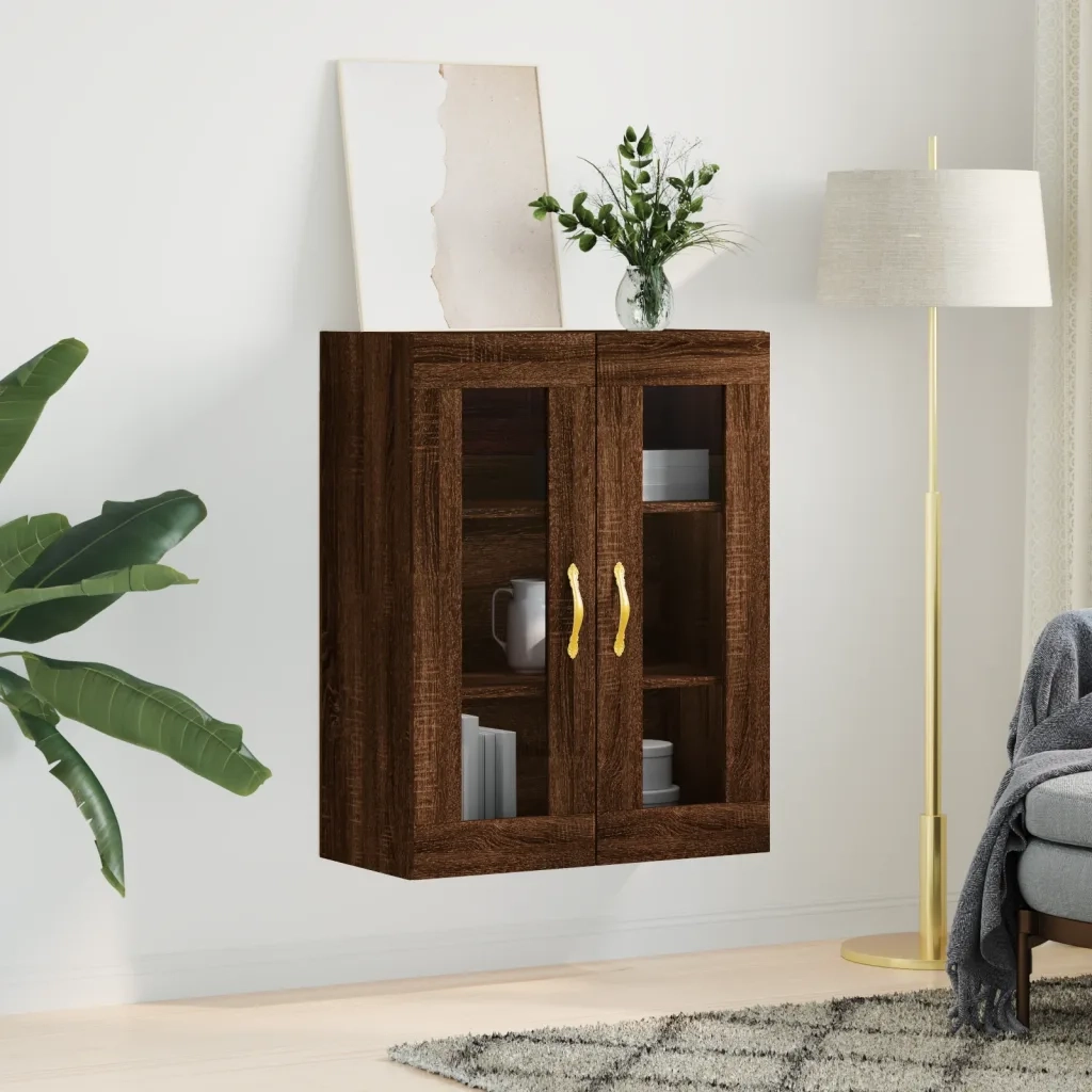 Mobile a Parete Rovere Marrone 69,5x34x90 cmcod mxl 128775