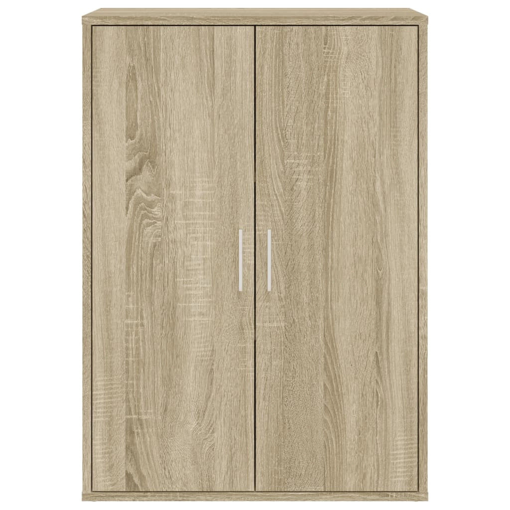 Buffet credenza cassettiera armadio mobile contenitore organizer per cucina soggiorno salotti set da 2 Sonoma 60 x 31 x 84 cm legno ingegnerizzato marrone 02_0036819
