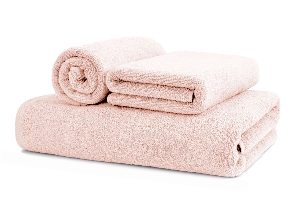 Asciugamani Salvietta Bagno In Morbida Spugna Modello Sophie Colore Rosa - Ospite - Rosa