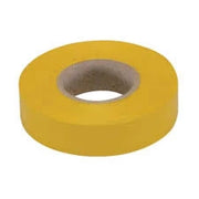 Nastro isolante in vari colori con misure 19 mm x 33 M alta qualità Silverline - Giallo/Verde