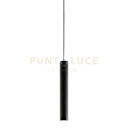 TUBO LED PER SISTEMA BINARIO  SHIFT NERO 48V IN METALLO 6W 3000K 730LM Ø40XH300MM