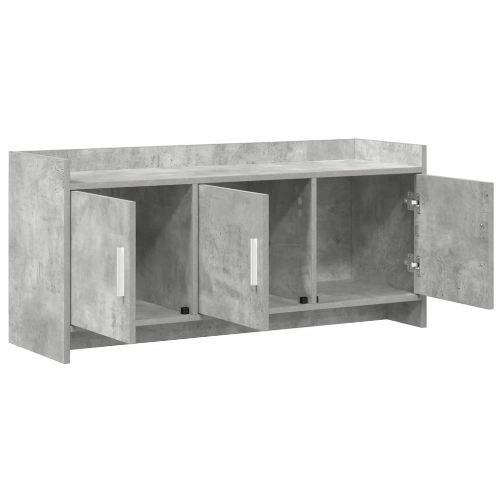 Mobile TV 102 x 33 x 47 cm Grigio Cemento Legno ingegnerizzato 8011190