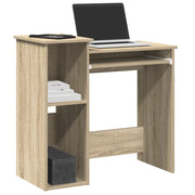 Scrivania e Ripiani Rovere Sonoma 84x40x78 cm Legno Multistrato 860447