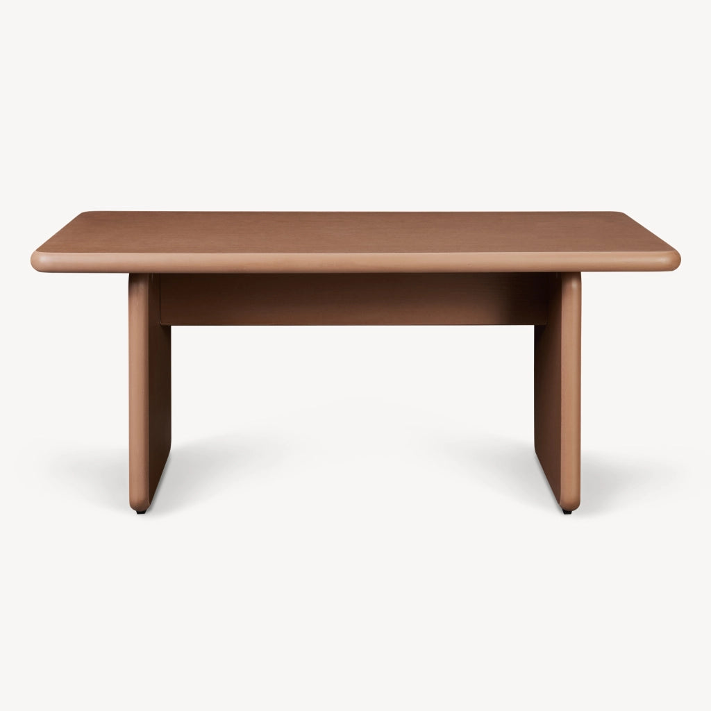 Tavolino Rettangolare da Salotto Gäljami 100 x 55 x 44 cm - Effetto Noce [en.casa]