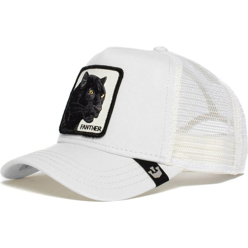 Cappellini da baseball Panther bianchi