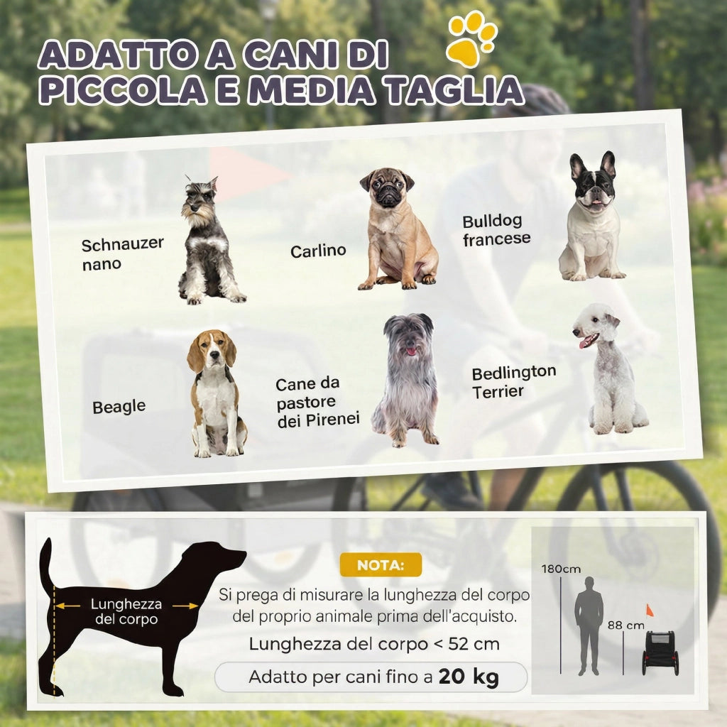 Trasportino per Cani Pieghevole in Metallo ¨C Minimal ¨C Grigio