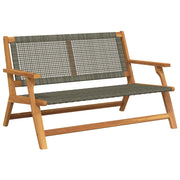Arredamento da Giardino Grigio 122 x 78 x 73 cm 367820