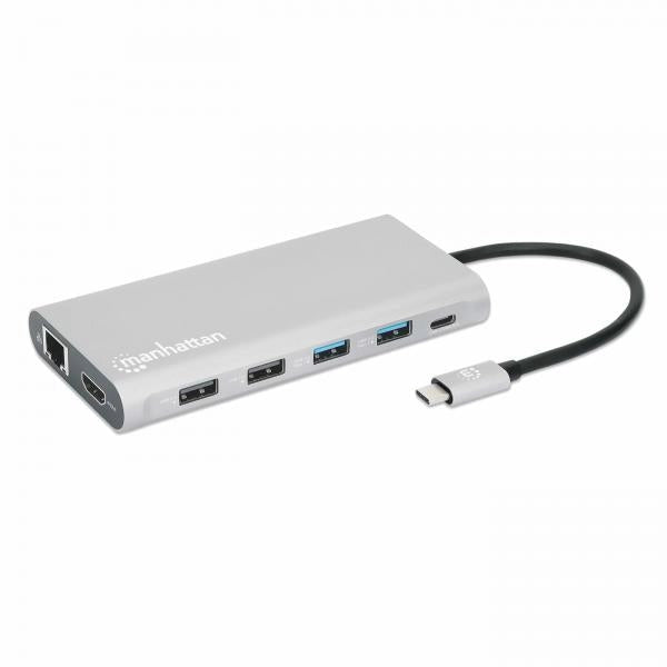 Docking Station USB-C PD 12-in-1 5 Porte USB SD e MicroSD HDMI con MST 4K