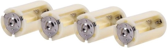 Contenitore di conversione di batteria in ABS per emergenza in apparecchiature elettroniche con adattatore di batteria