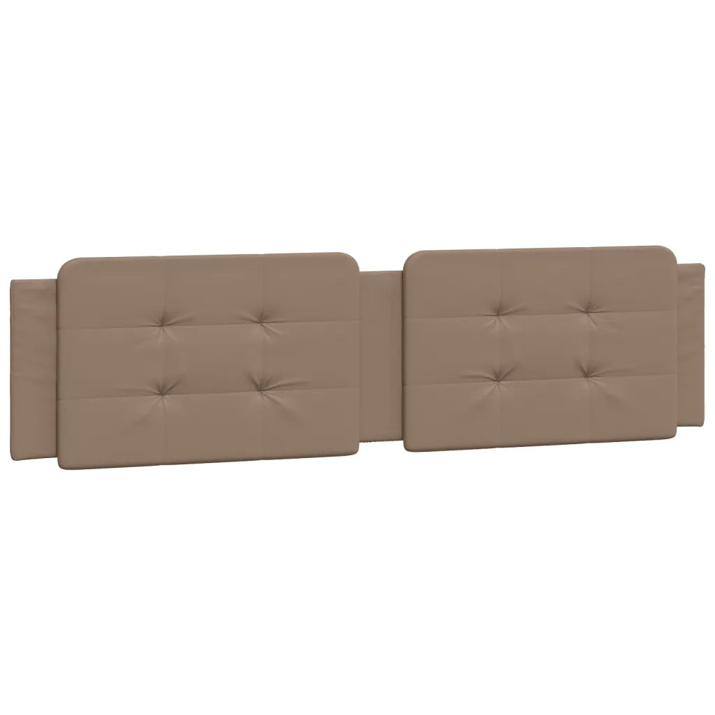 Letto con Materasso Cappuccino 200x200cm Similpelle