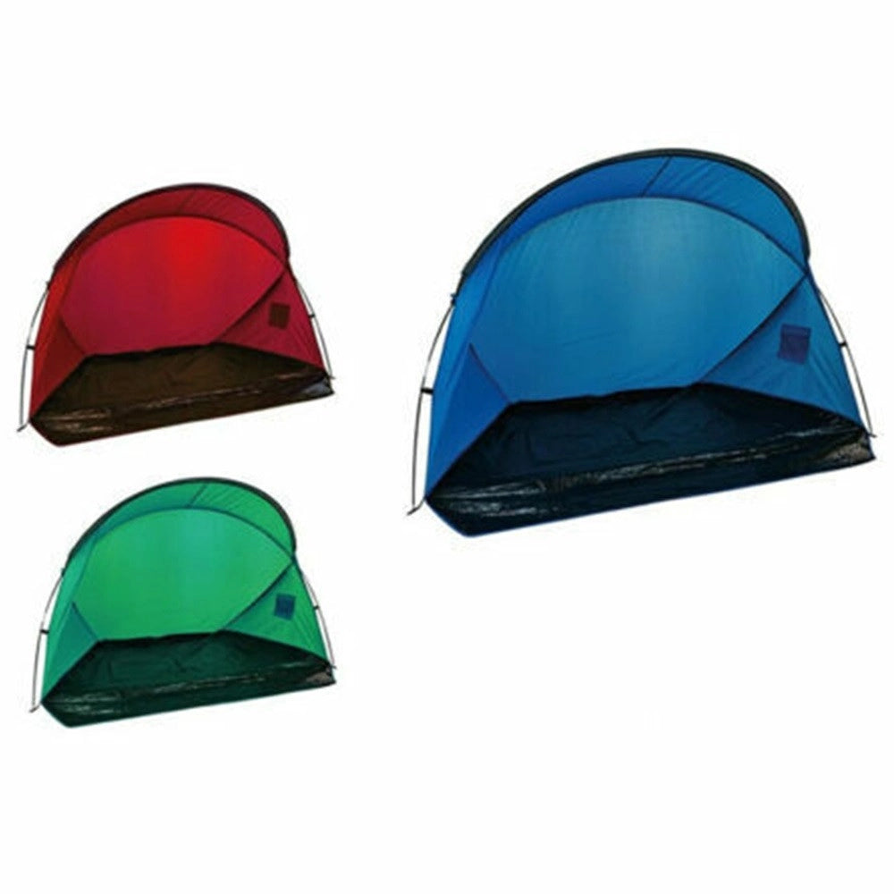 Trade Shop - Tenda Da Spiaggia Paravento Parasole Leggera Con Borsa Trasporto 215x145x130cm 206405 -