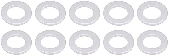 Kit di guarnizioni per olio 14 mm - 10 pezzi - Alluminio - Rilievo compresso - Pacchetti di ricambio - Adatto per Accord/Acura - Pacchetti di guarnizione