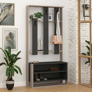 Toraji, Mobile da Ingresso 6 Paia, 90x36x180h cm Beige