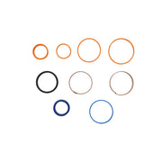 Kit guarnizioni per riparazione cilindro idraulico, corpo fi 110 mm e stelo fi 60 mm per JCB 3CX, 4CX OEM 991-00110