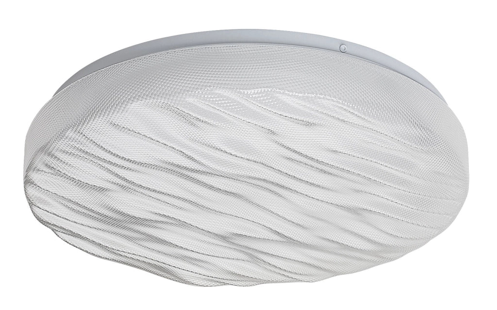 Plafoniera LED 24W Luvia bianca cristallo IP44 Rabalux