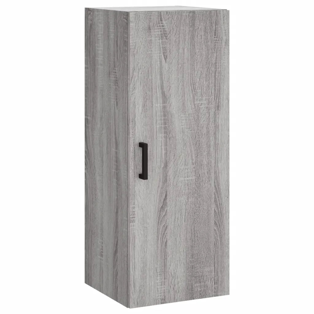 Mobile a Parete Grigio Sonoma 34,5x34x90 cm 828858