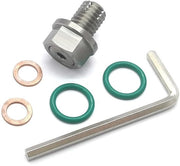 Set di riparazione per padelle ad olio, dado M14 - acciaio inossidabile - attrezzo professionale - soluzione per la fuga di olio - 44 g - risultati eccezionali - set di riparazione per dadi di olio