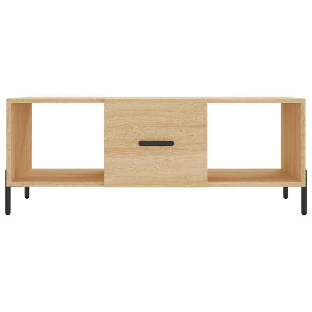 Tavolino da Salotto-Tavolino da soggiorno-Tavolo Rovere Sonoma 102x50x40cm Legno Multistrato 570639