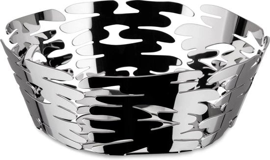 Design middenstuk con decorazione opengewerkta - Barket BM10/18 - acciaio inossidabile 18 cm