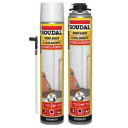 SCHIUMA POLIURETANICA UNIVERSALE SOUDAL 750 ml - Pistola - SOUDAL