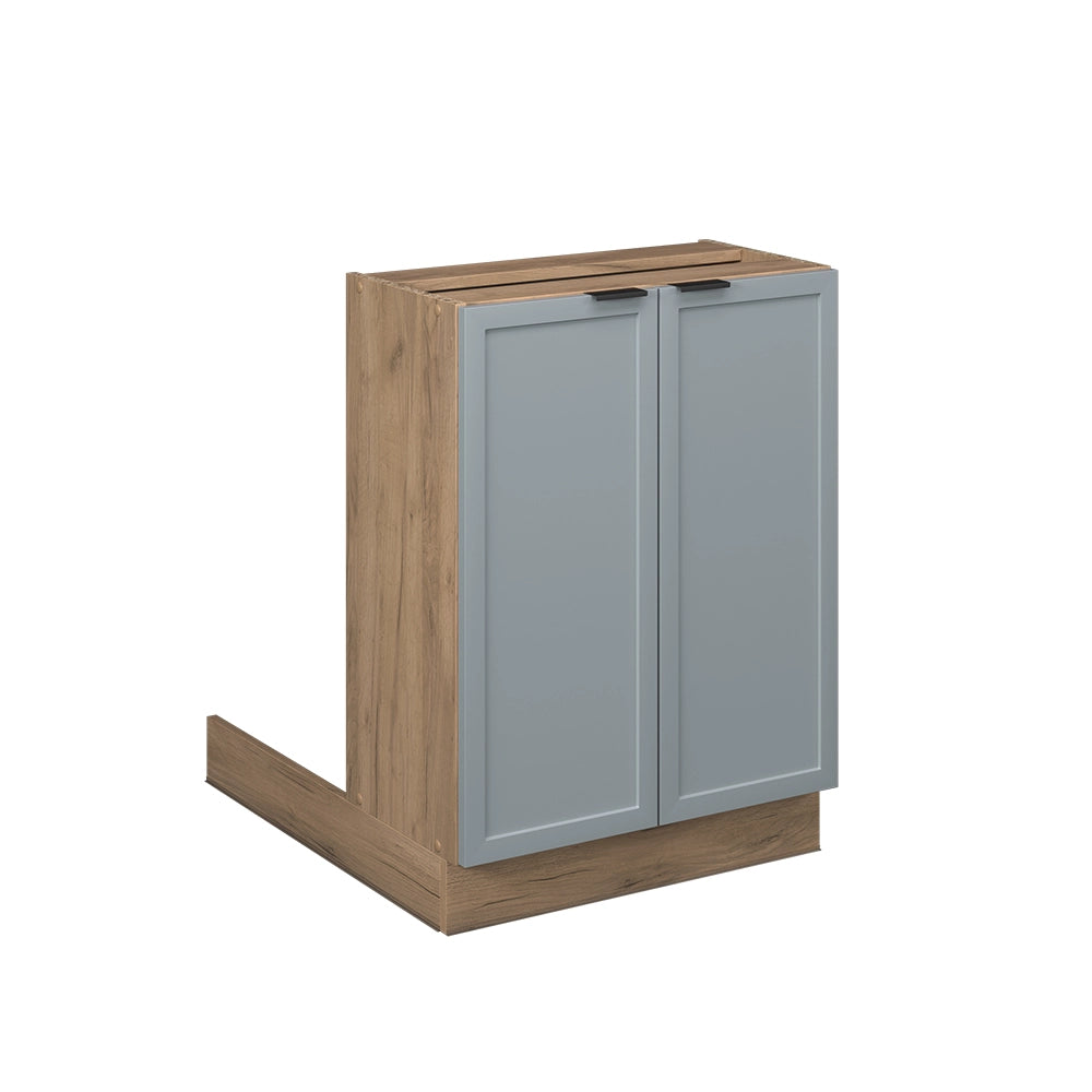 Vicco Isola cucina Blu-grigio chiaro 60 cm senza piano di lavoro