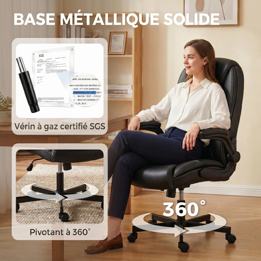 Sedia da ufficio ergonomica ¨C Minimal ¨C nero