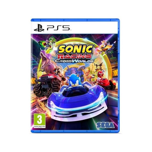 Videogioco sega 1180032 playstation 5 sonic racing cross worlds