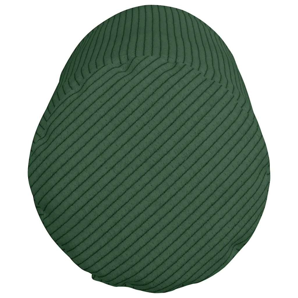 Cuscini a rullo 2 pz | Cuscini per sedie Verde Scuro ? 15 x 40 cm Tessuto in Cords