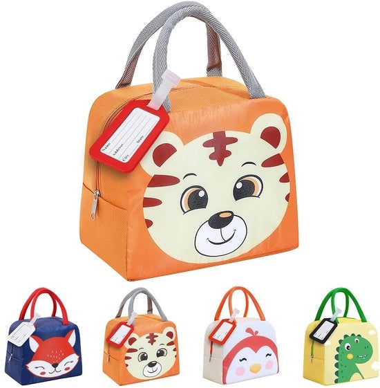 Mini zaino per bambini, 5L zaino per bambini, piccolo zaino per bambini, mini zaino per bambini, piccolo zaino per bambini, piccolo zaino, tazze da picnic per bambini (tigre)