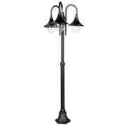 GALATEA LAMPIONE CON PALO IN ACCAIO A 3 LUCI 75 X 56 X H 186 CM