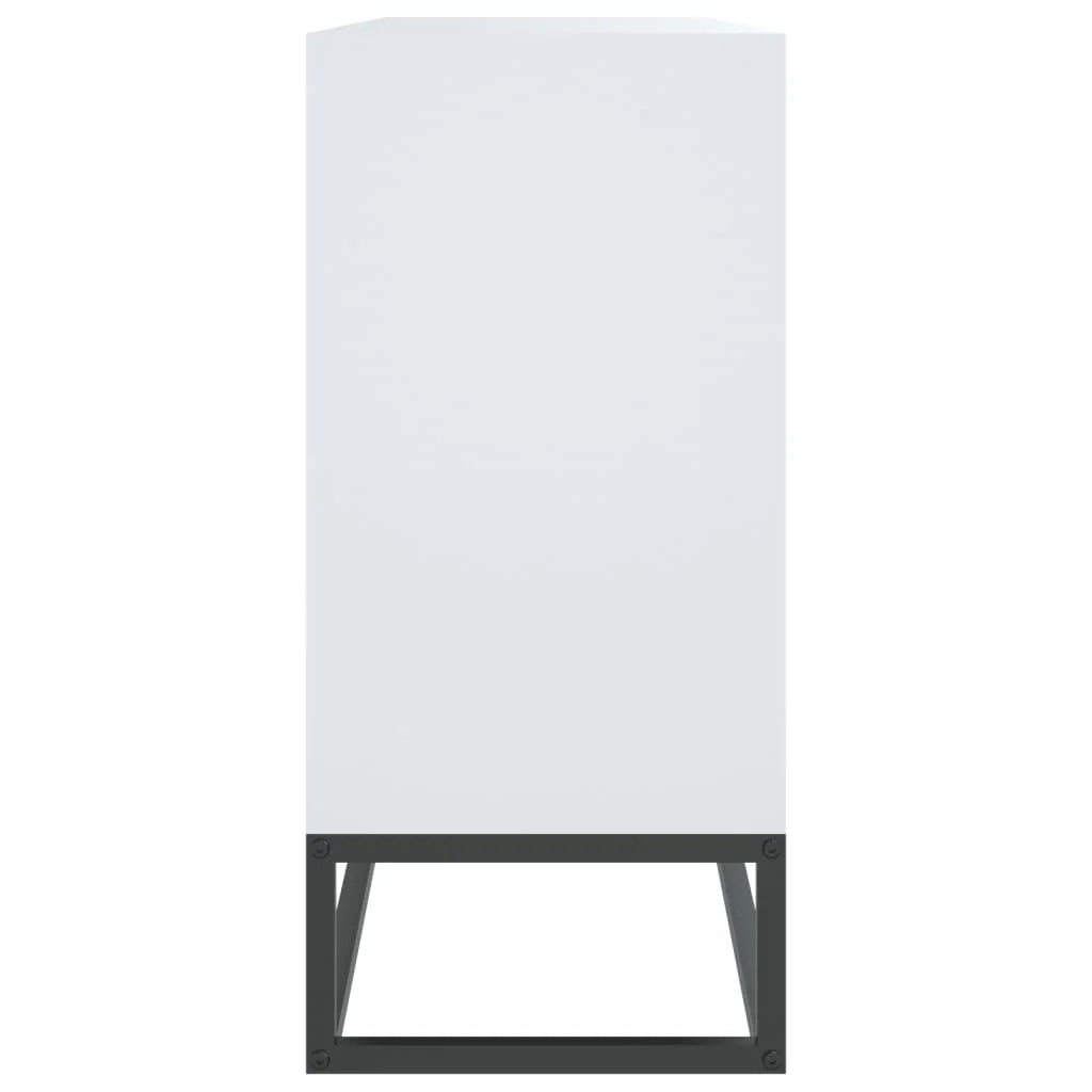 Buffet credenza cassettiera armadio mobile contenitore organizer per cucina soggiorno salotto 105 x 30 x 65 cm legno ingegnerizzato bianco 02_0030189