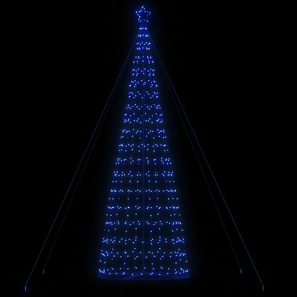 Albero di Natale a LED 1534 LED Blu 500 cm 4016458